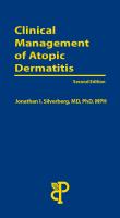 Clinical Management of Atopic Dermatitis, 2E Cover